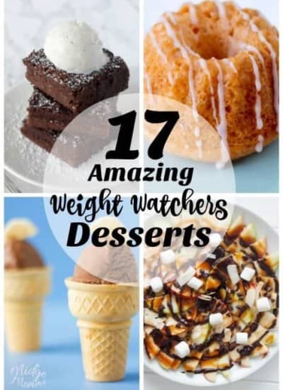 Weight Watcher Dessert Recipes