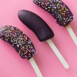 how to make Frozen Chocolate Covered Bananas