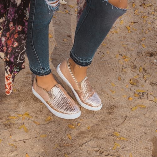 Womens Gold Sequins Glitterleisure Shoes Womens Gold Sequins Glitterleisure Shoes