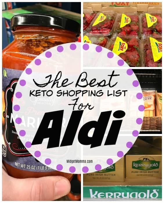 Keto Shopping List for Aldi