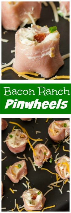 Bacon Ranch Pinwheels are the perfect Keto friendly lunch or snack. Easy to make for meal prepping ahead of time while staying with your Keto diet plan. Using salami, ham or turkey you can change up the flavors of these tasty keto pinwheels. #Keto #lowcarb #bacon #ranch #salami #Ham #turkey #Pinwheel #Ketolunch #ketosnack