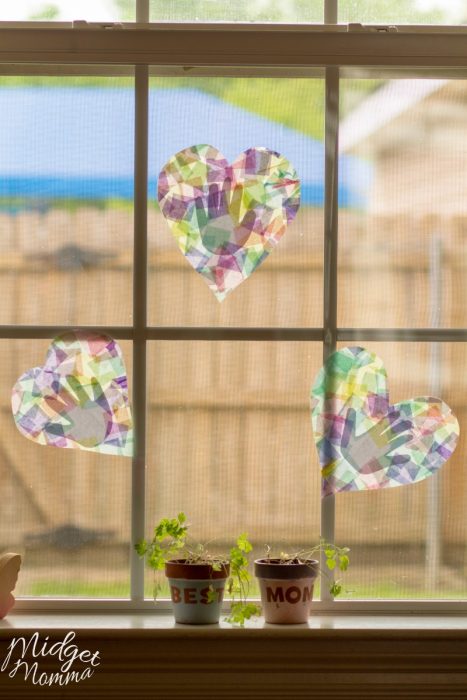 Handprint Suncatcher Kids Craft