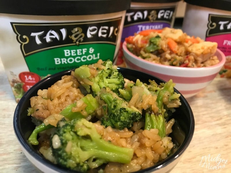 Close up of Tai Pei Beef & Broccoli in a bowl.