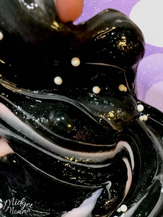 How to make black galaxy slime