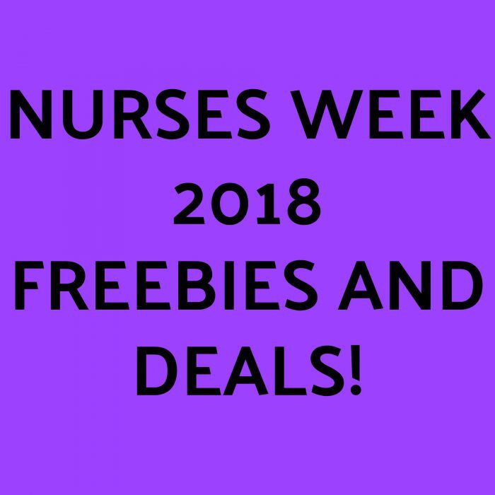 freebies for nurses week 2018