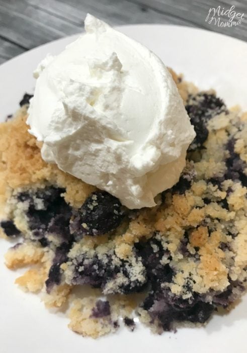 blueberry cobbler