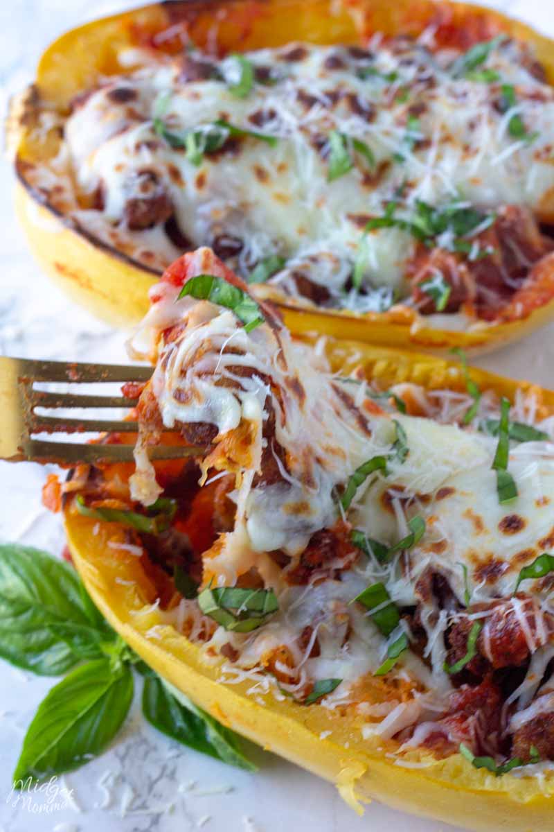 chicken parmesan spaghetti squash