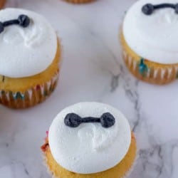 Big Hero Six Baymax Cupcakes