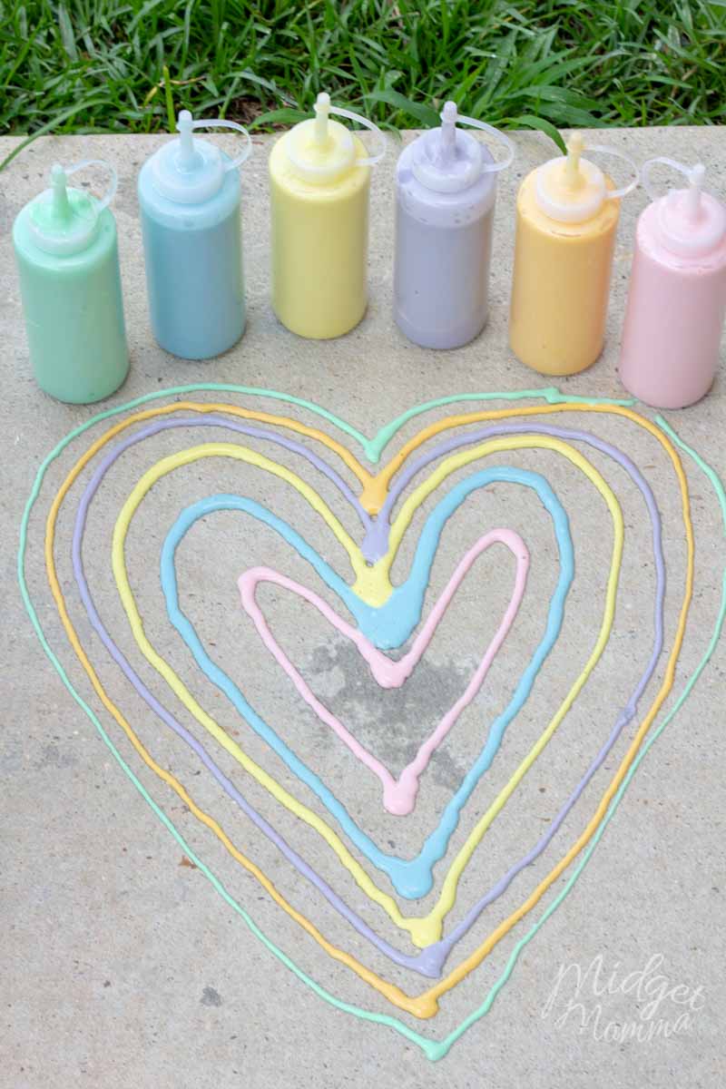 How to Make Sidewalk Chalk Paint