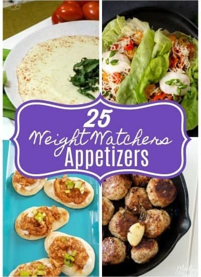 Having a party but want to stick to your Weight Watchers plan? You are in luck with these 25 amazing Weight Watchers Appetizer Recipes!