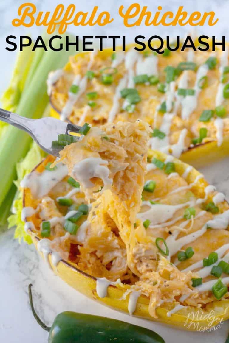 Low Carb Spaghetti Squash Recipes • MidgetMomma