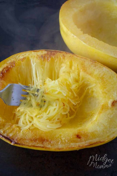 roasted spaghetti squash