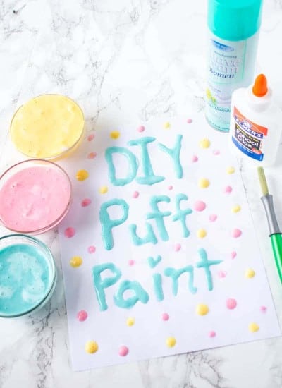 DIY Puffy Paint