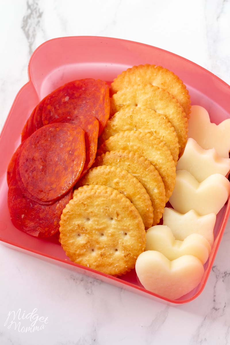homemade crackers lunchable