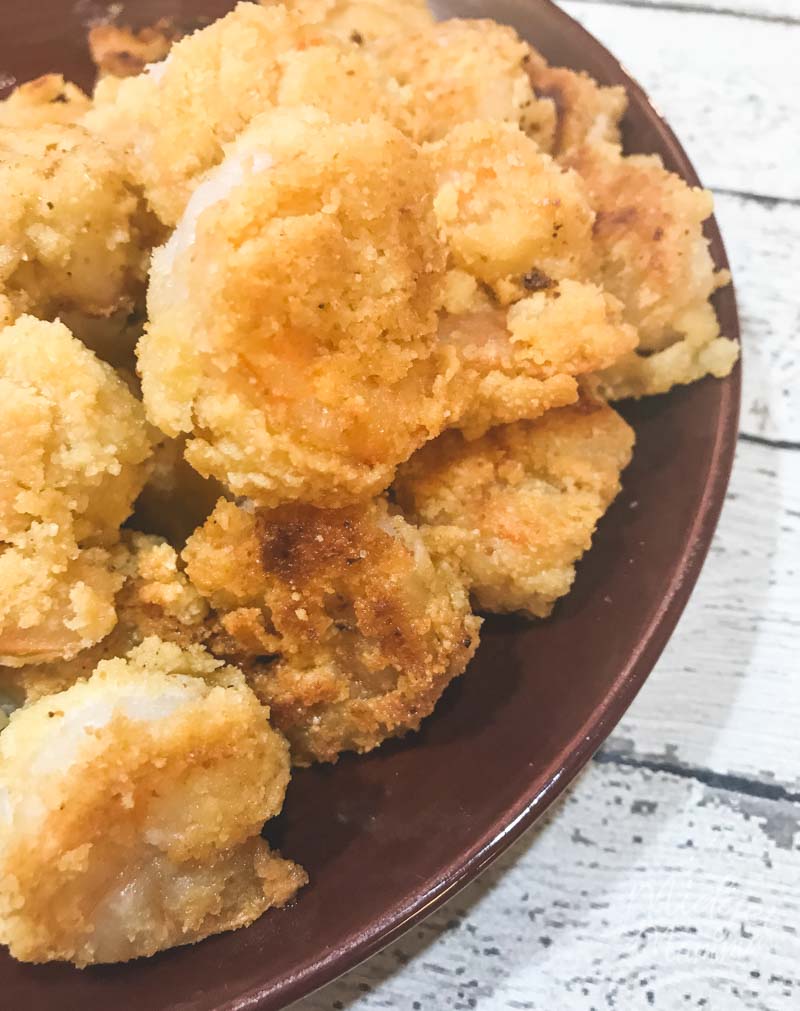 Keto Fried Shrimp made with Almond Flour • MidgetMomma