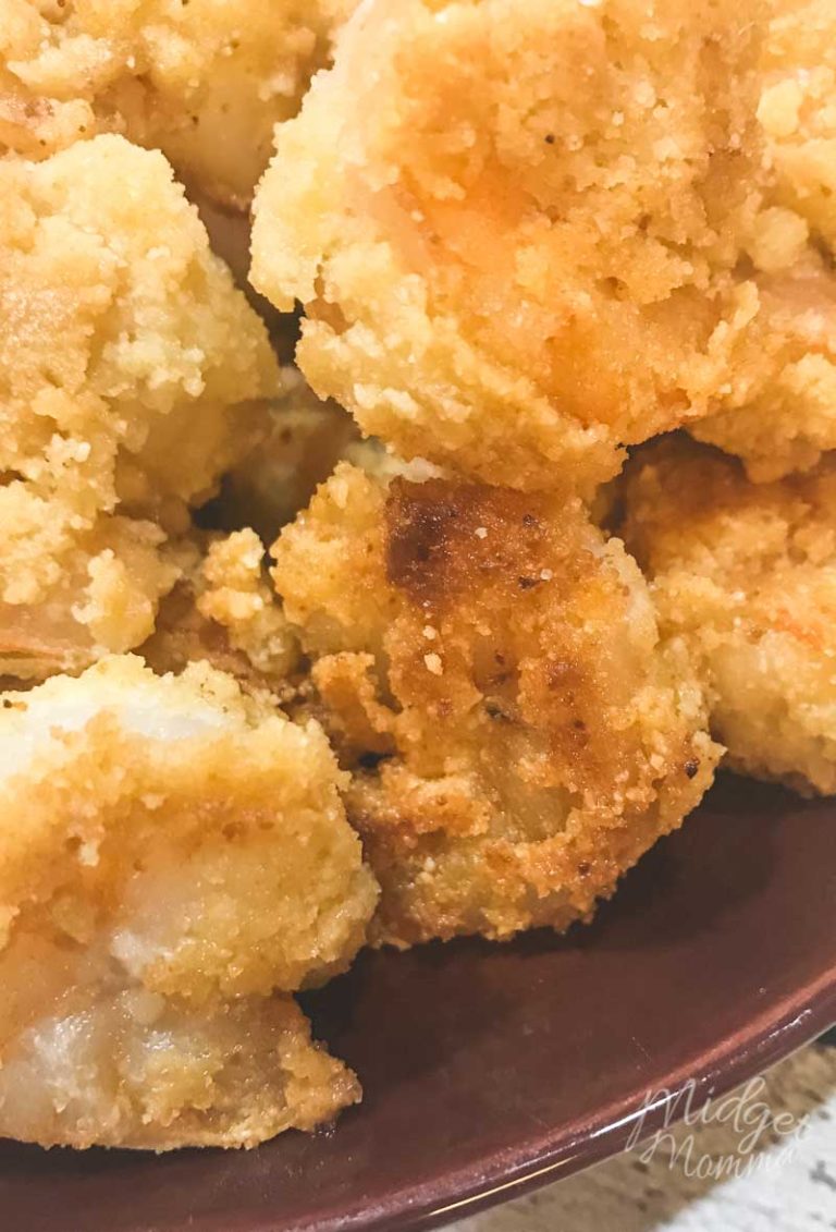 Keto Fried Shrimp made with Almond Flour • MidgetMomma