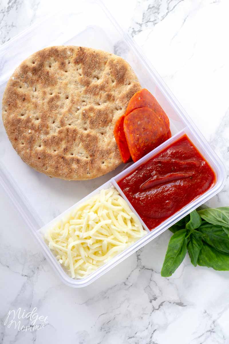 DIY Heart Pizza Lunchable - School Lunch Box - Baby Foode