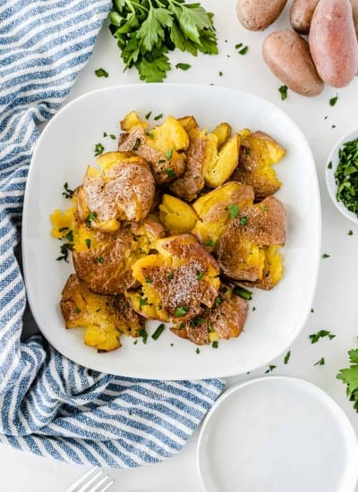 Crispy Smashed Potatoes