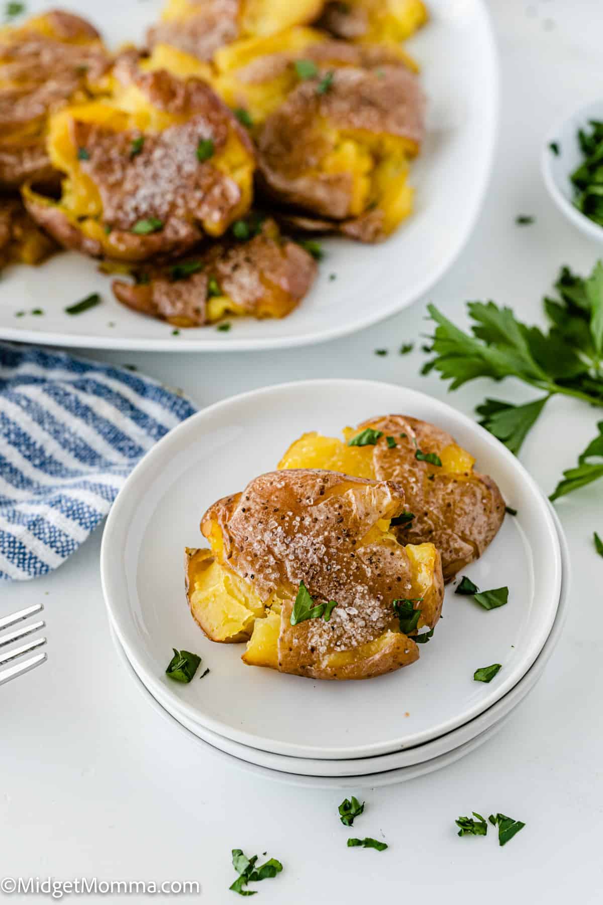 TikTok's Crispy Smashed Potatoes Recipe with Photos