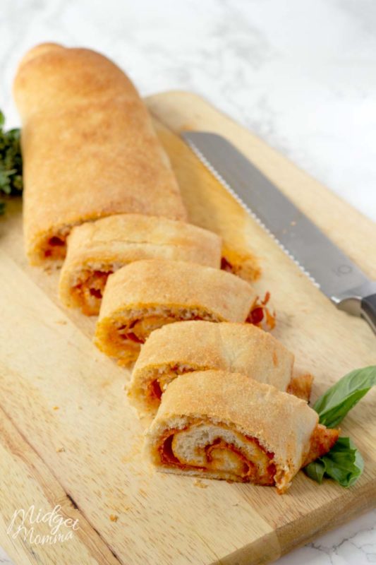 stuffed pizza roll