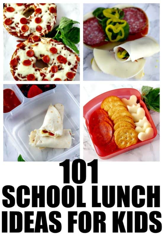 School Lunches Ideas For Kids