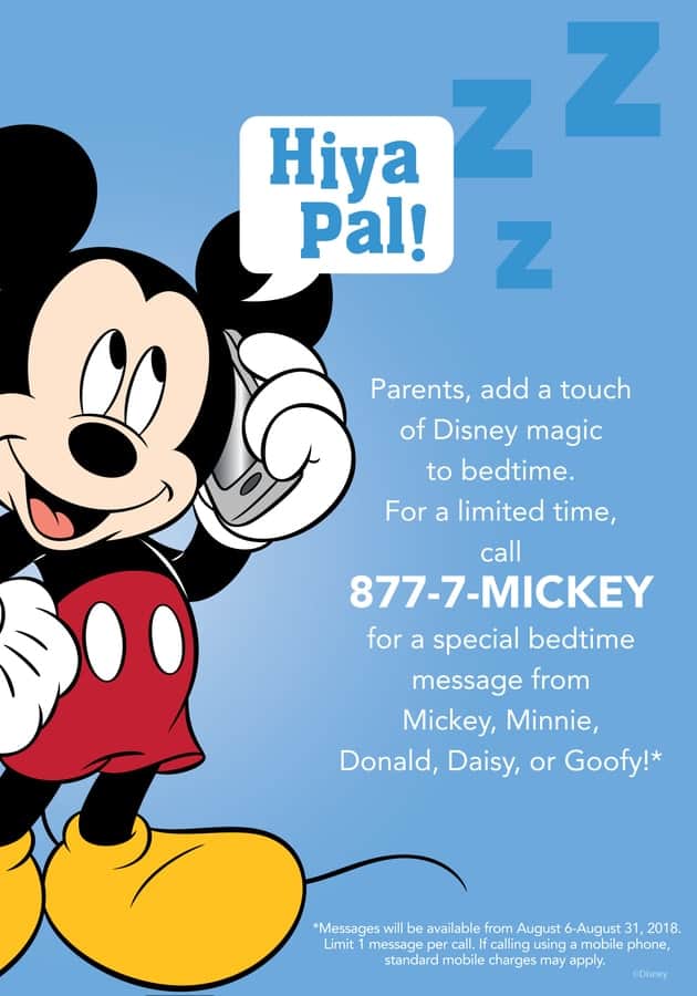 Free Disney phone call