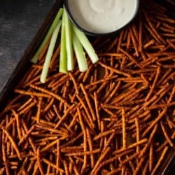 Buffalo Wings Pretzel Sticks