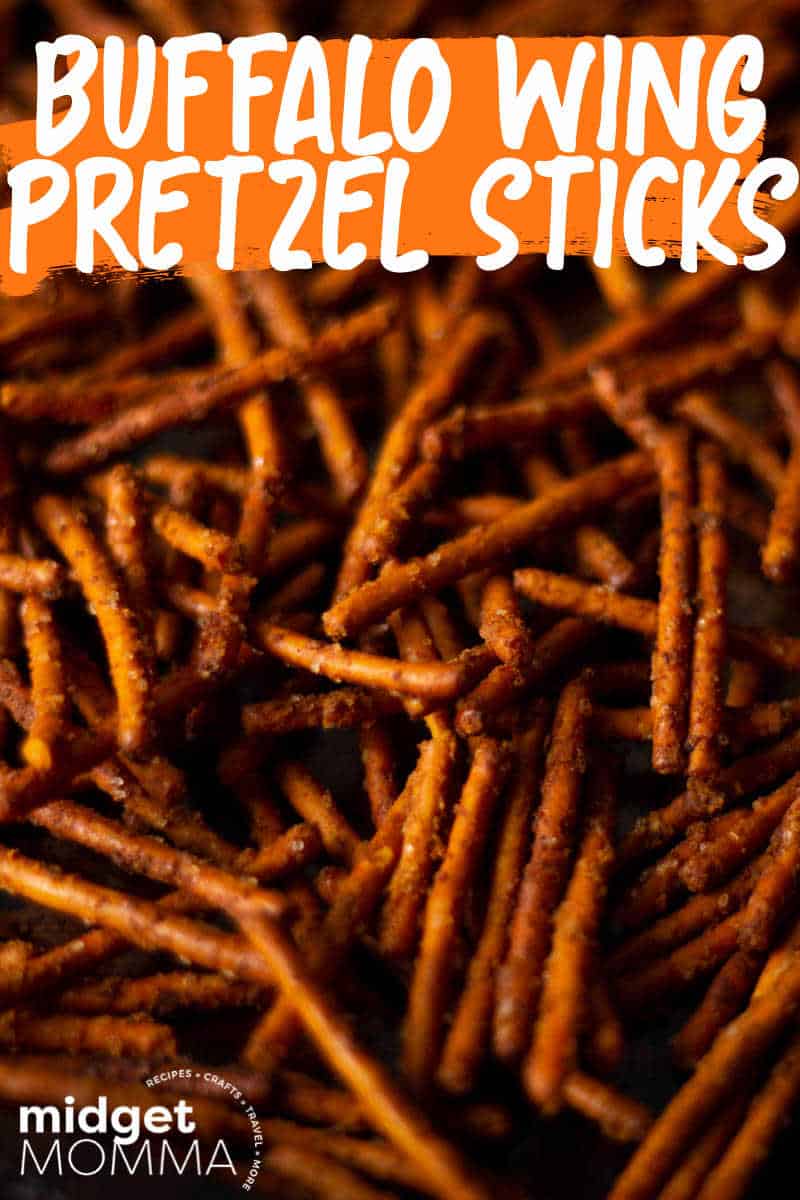 Buffalo Wings Pretzel Sticks RECIPE