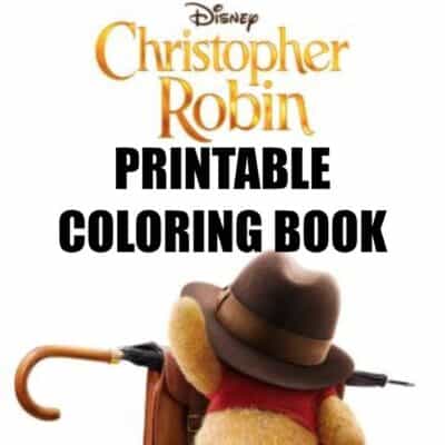 This printable Christopher Robin coloring book is totally free for you to print out! Goes perfect with the Christopher Robin Movie! #Printable #ColoringBook #ColoringPages #Winniethepooh #tigger #ChristopherRobin #kids #FreePrintable