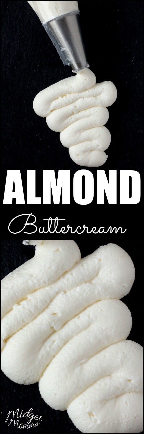 Almond Buttercream Frosting • MidgetMomma