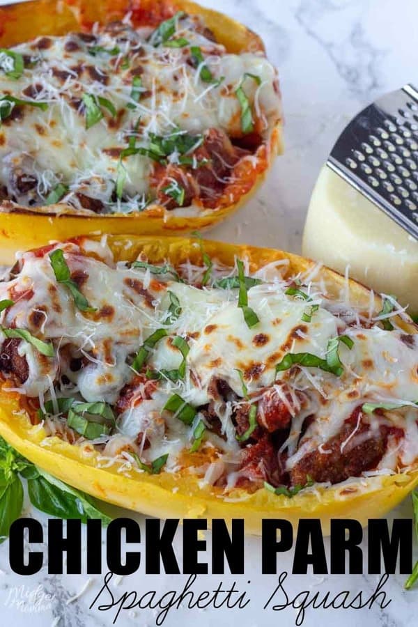 Chicken Parmesan Spaghetti Squash