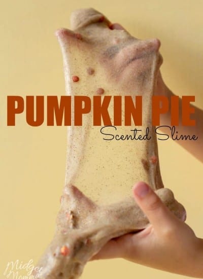 Everyone in your house is going to LOVE this Pumpkin Pie Slime! This Easy Slime Recipe is so much fun to make! #Slime #Pumpkin #Pumpkincraft #PumpkimSpice #SlimeRecipe #EasySlime #FallSlime #ScentedSlime