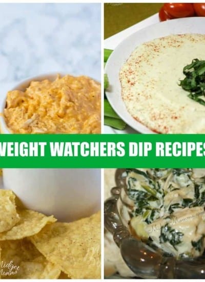 Weight Watchers Dip Recipes are perfect for parties. These weight watchers friendly dip recipes are low in points and perfect for dipping veggies in! #WeightWatchers #WeightWatchersRecipe #Dip #DipRecipes