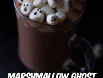 Marshmallow ghost Halloween Hot Chocolate 4