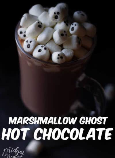 Marshmallow ghost Halloween Hot Chocolate 4