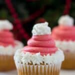 Santa Hat Cupcake