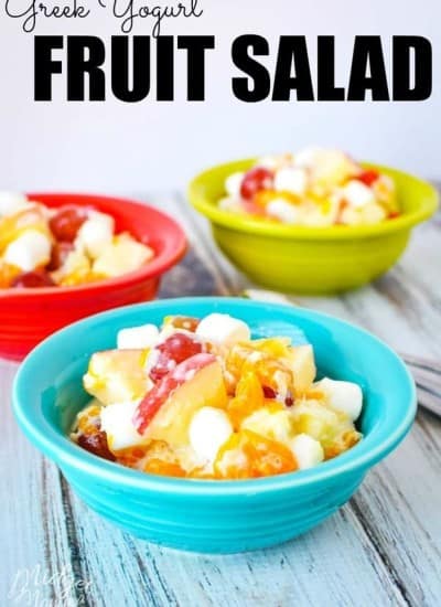 If you are looking for an amazing fruit salad recipe then you are going to love this easy fruit salad recipe. This fruit salad is mostly healthy and made with greek yogurt. This creamy fruit salad is perfect for BBQs, lunches and more! #Fruit #FruitSalad #CreamyFruitSalad #EasyFruitSalad #GreekYogurt