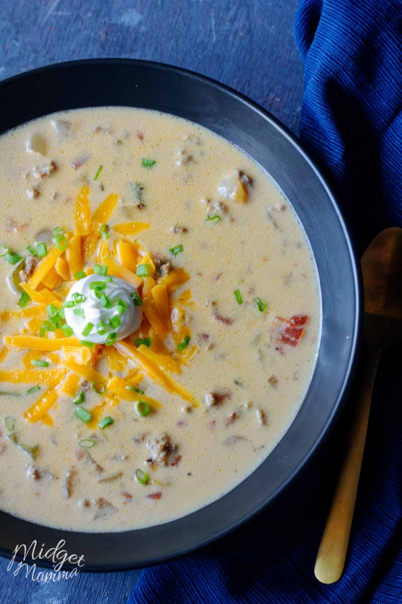 Cheeseburger Soup Recipe