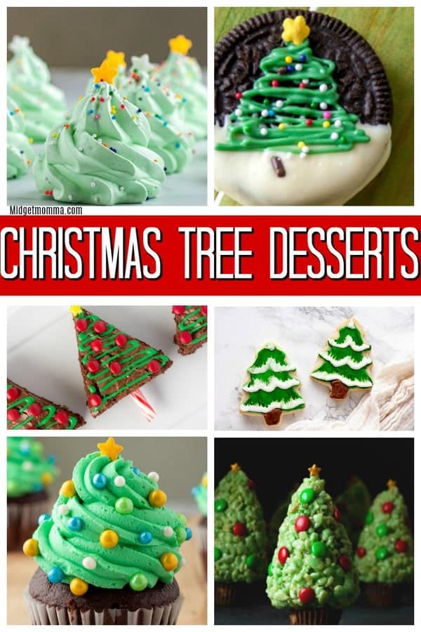 Christmas Tree Desserts