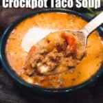 Low Carb Taco soup is a simple crockpot soup. This easy low carb soup is also a keto taco soup that everyone will love. Perfect for a chilly day when you are wanting a warm bowl of tasty soup!