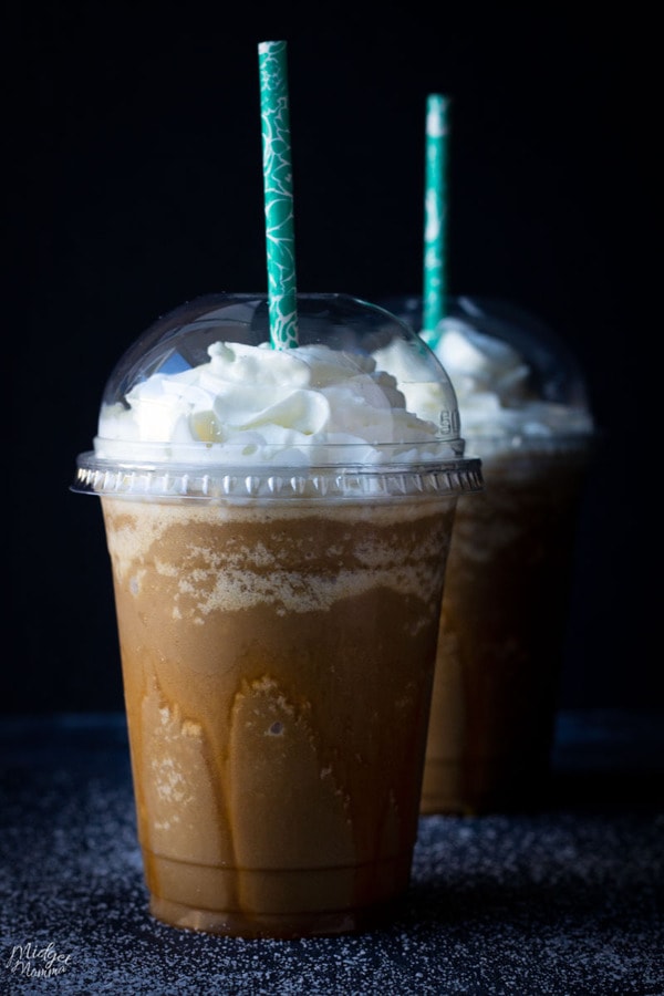 Keto Salted Caramel Frappuccino