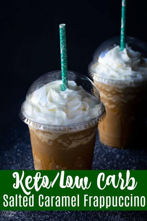 Keto Salted Caramel Frappuccino