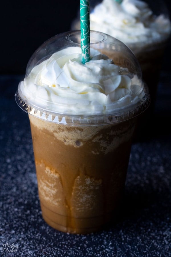 Keto Salted Caramel Frappuccino