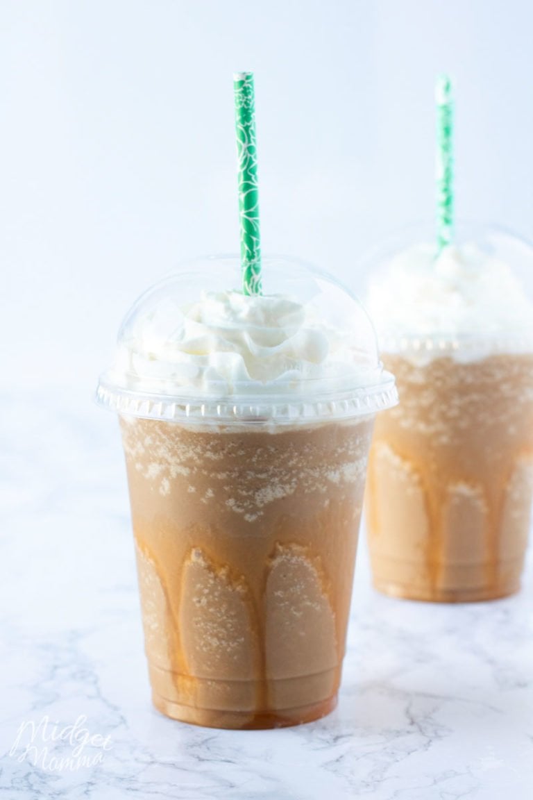 Low Carb Sugar Free Caramel Frappuccino (Keto Friendly too!)