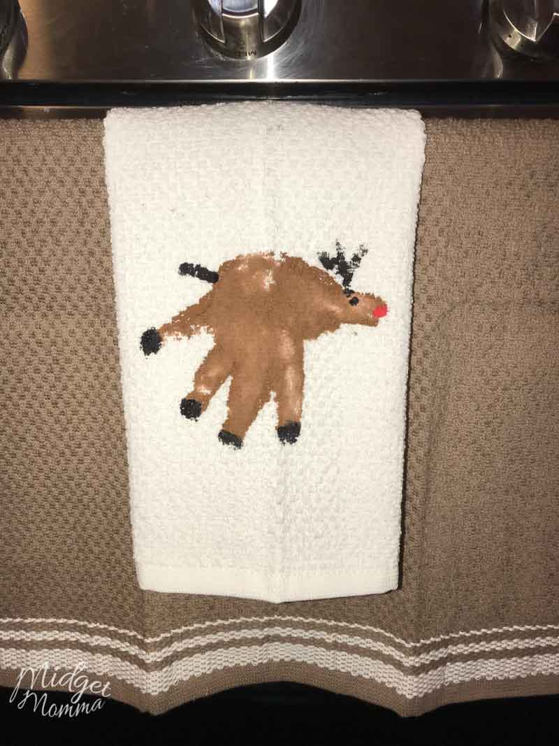 Reindeer Handprint craft