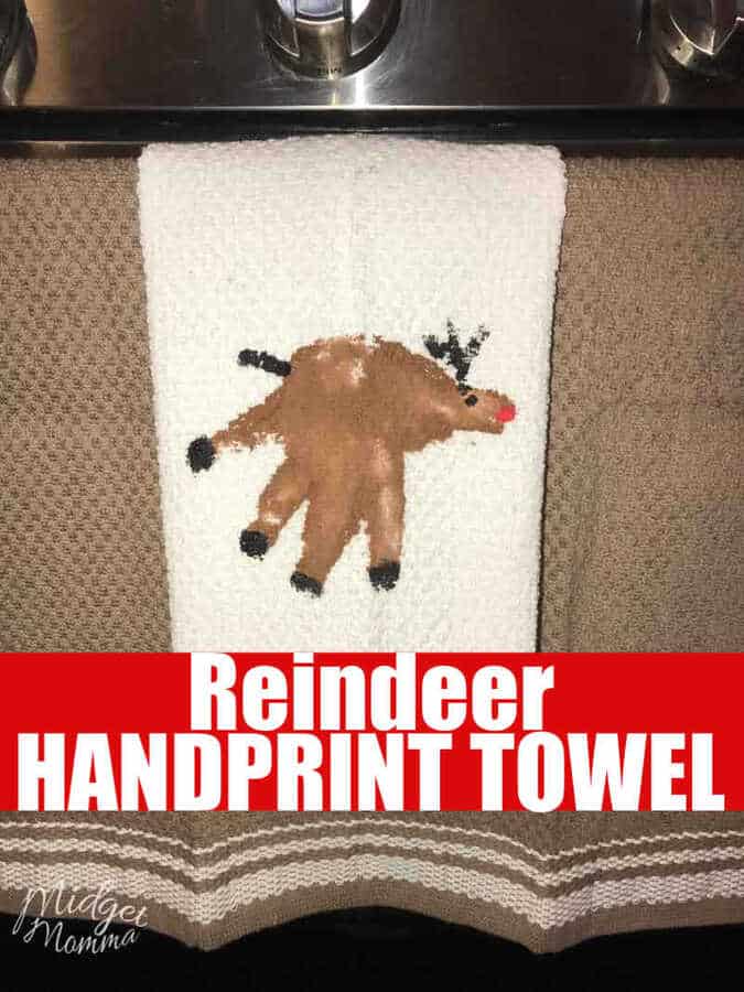 Reindeer Handprint