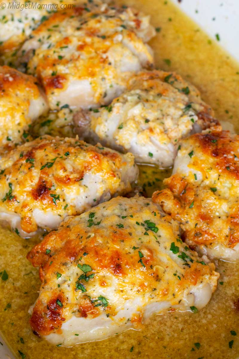 Cheddar Ranch Chicken Thighs MidgetMomma