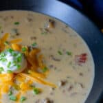 cheeseburger soup