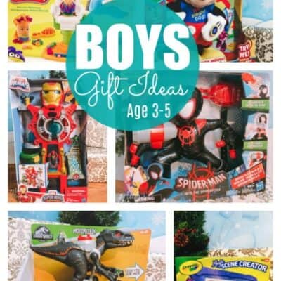 Gift Ideas for Little Boys Ages 3-5!