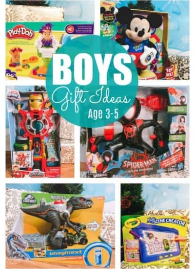 Gift Ideas for Little Boys Ages 3-5!